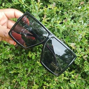 Black Oversized Shades